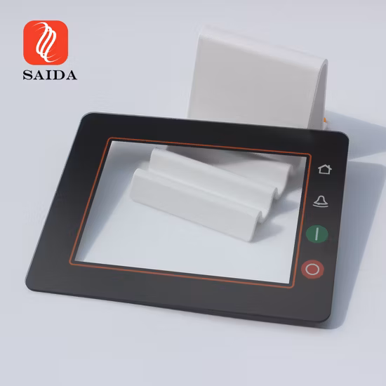 AG/Ar/Af Treatment 3mm Tempered Display Touch Cover Glass for Truck Monitor