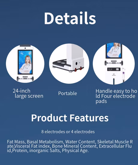 Health Screening Kiosk with Blood Pressure / SpO2 / Height / Weight Measurement /Temperature